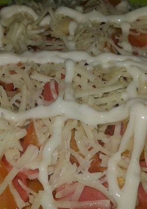 Foto resep Pizza teplon Yamii ala ala Destia Motzz