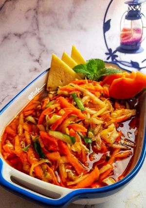 Foto resep Rujak Serut Buah