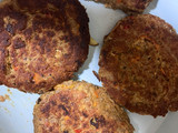 Hamburguesas de jurel y avena