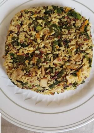 A picture of Chinese healthy rice /.
