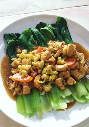 Foto resep Tumis Tofu Jepang Ayam Fillet