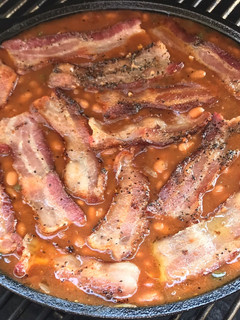 A picture of Smoked BBQ Beans.