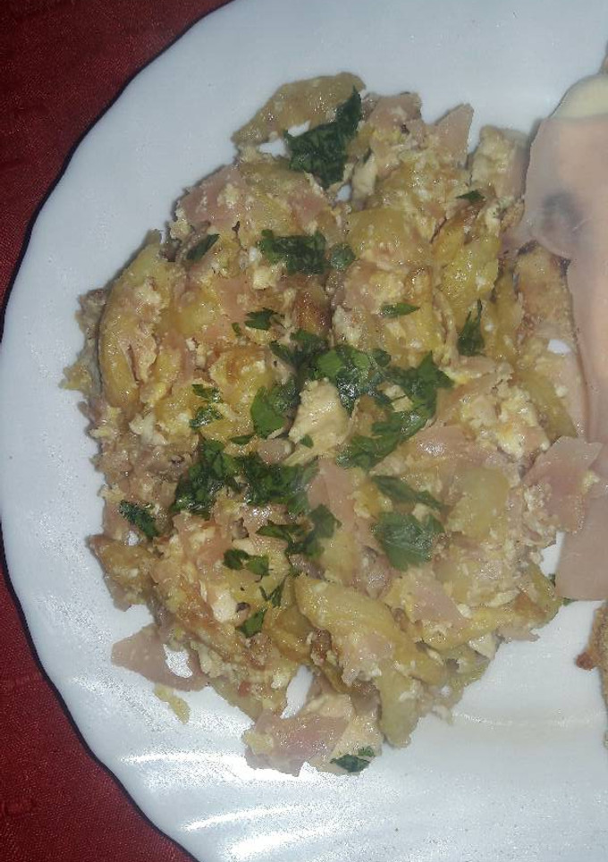 Una foto de Revuelto rico para 1 persona
