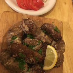 A picture of Lamb kofte.