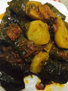 صورة لوصفة ورق عنب