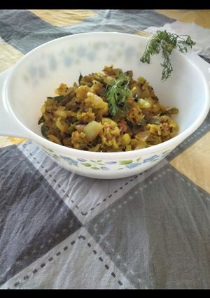 A picture of Tori ki bhujia.