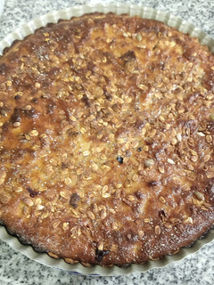 Una foto de Kuchen de nuez y granola