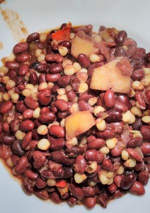 A picture of Githeri mix#mystaplefoodcontest.