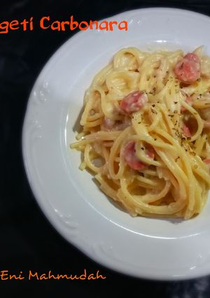 Foto resep Spageti Carbonara