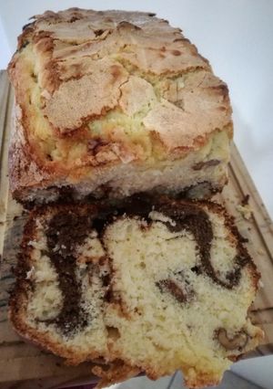 Una foto de Budín marmolado