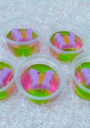 Foto resep Puding kupu kupu