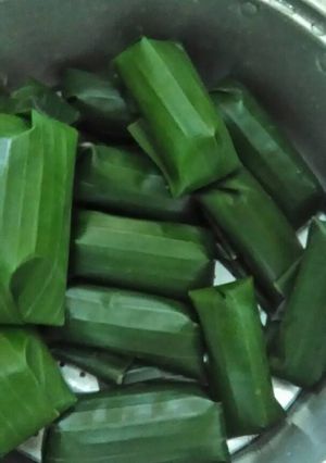 Foto resep LONTONG AJASMANFAAT isi oncom Edassss lada na