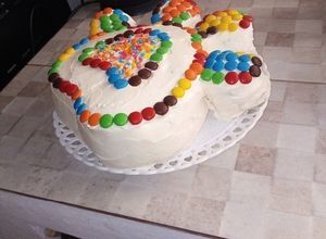 Una foto de Torta con amor para el cumple de mi bebé