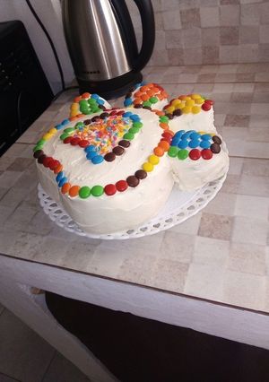 Una foto de Torta con amor para el cumple de mi bebé