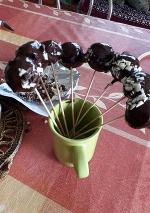 Csokis nyalóka recept fotója