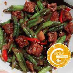 รูปของ 257. Oseng Kacang panjang dan tempe