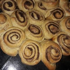 A picture of Cinnamon rolls.