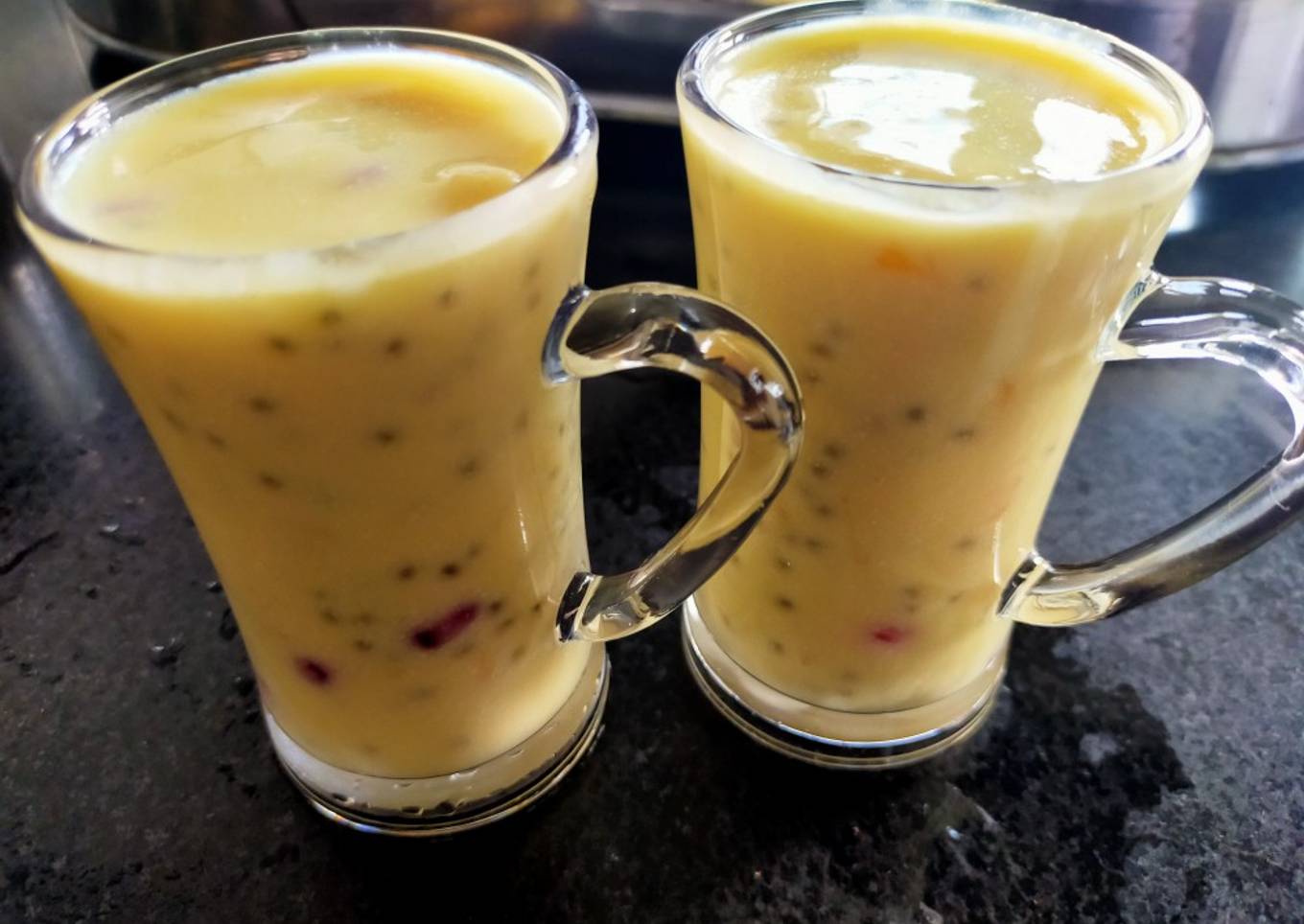 Fruits and Nuts Custard