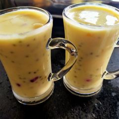 A picture of Fruits and Nuts Custard.