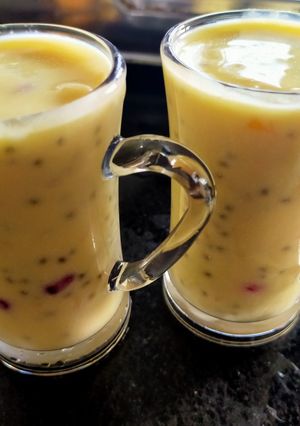A picture of Fruits and Nuts Custard.