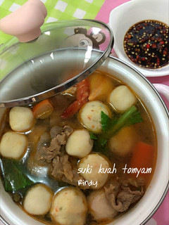 Foto resep Suki kuah tomyam