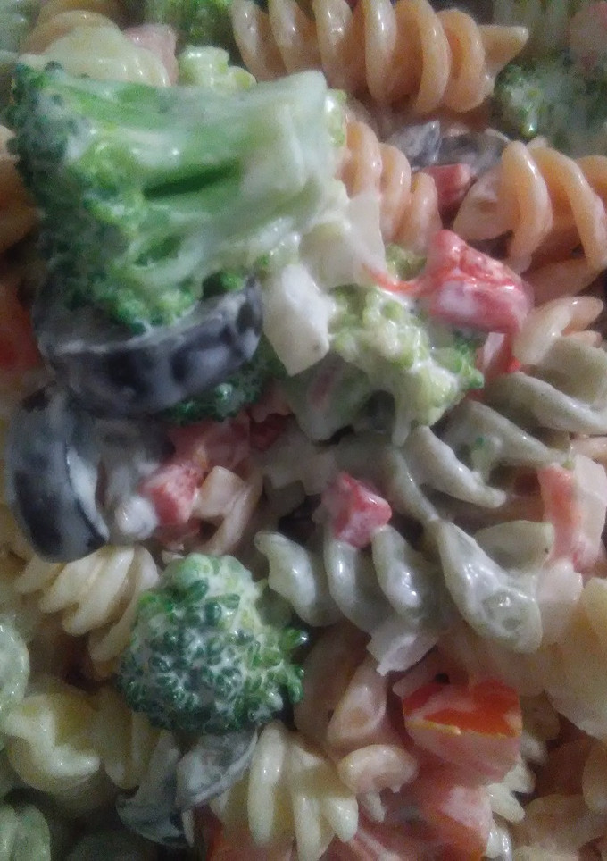 Una foto de Pasta fácil tricolor