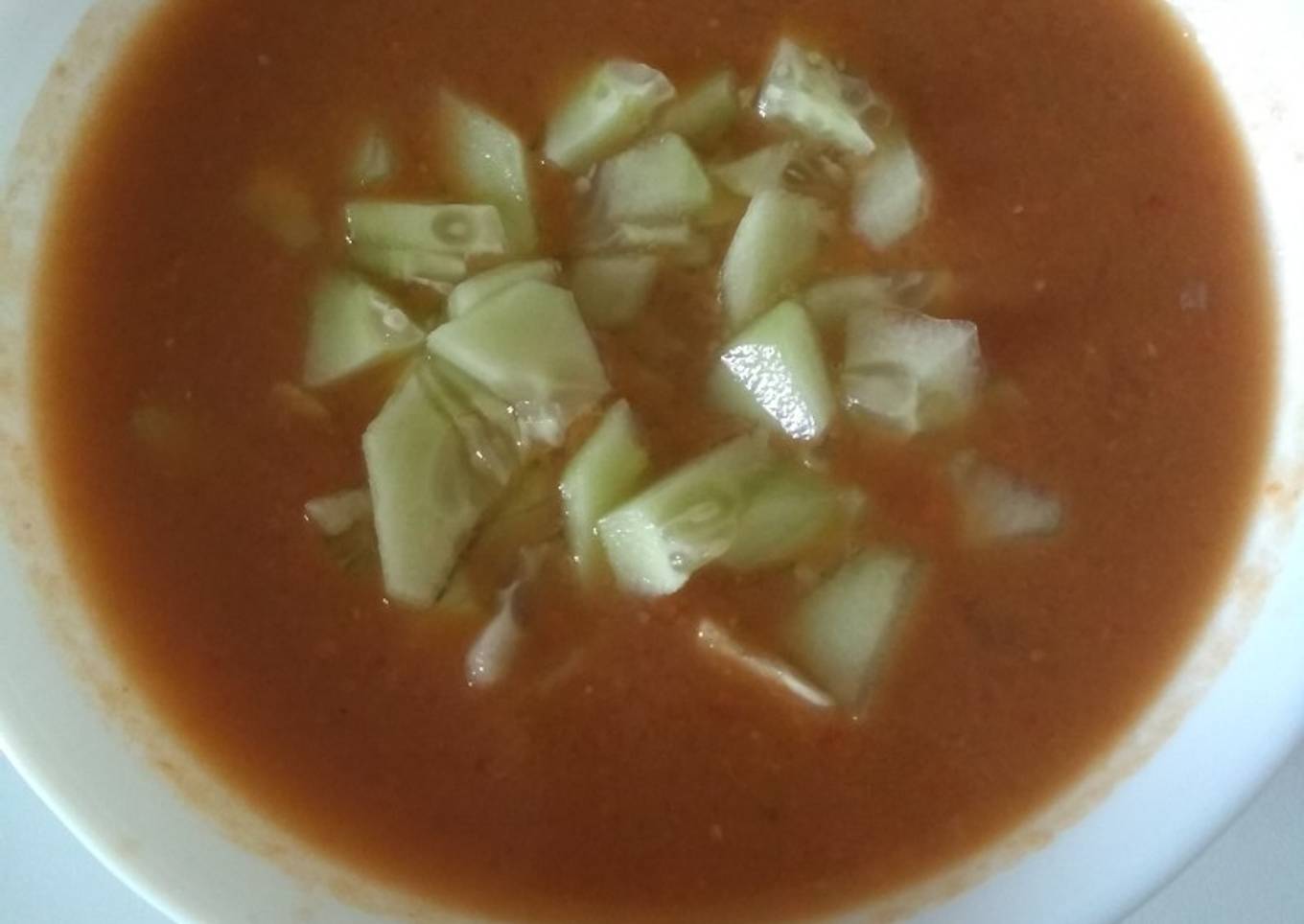 Gazpacho andaluz (a mi manera)