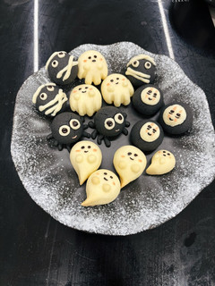 萬聖節鬼怪餅乾🍪 的食譜成品照片
