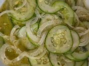 A picture of marinated olive oil