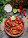 Terong Penyet Sambal Limau Kuit