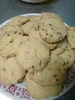 Una foto de Galletitas de polenta