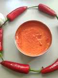 Fresh Red Chilli Chutney 🌶️