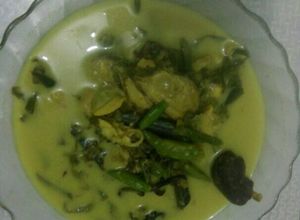 Foto resep Gulai kuning pakis dan lokan