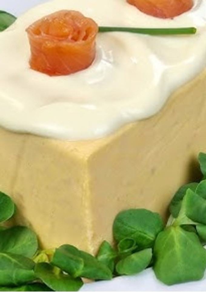 Una foto de Pudín de salmón (súper fácil con poco producto)