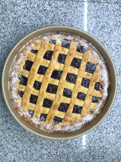 Una foto de Pastafrola de membrillo