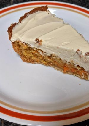 A picture of Carrot Cake Pie.