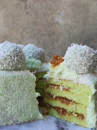 Resep Klepon cake Anti Gagal
