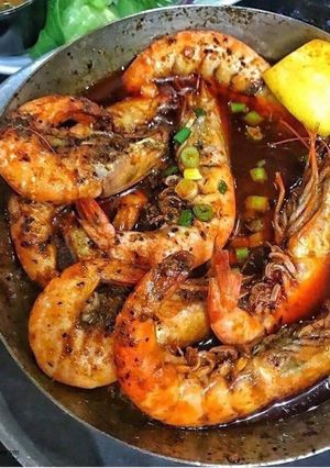 صورة لوصفة جمبري بالزبدة
