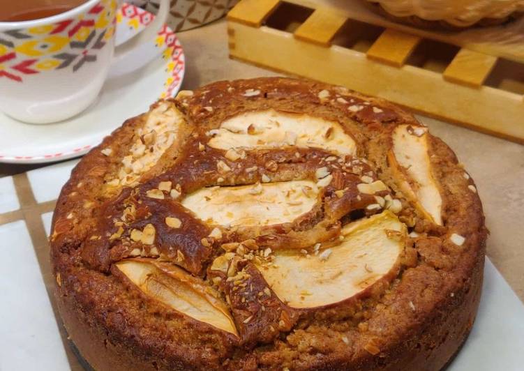 Recipe of Homemade Almond Apple Cake