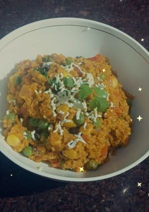 A picture of Masala Oats.