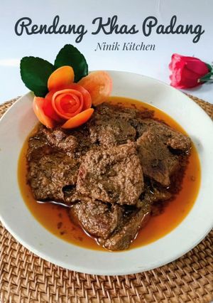 Foto resep Rendang Khas Padang