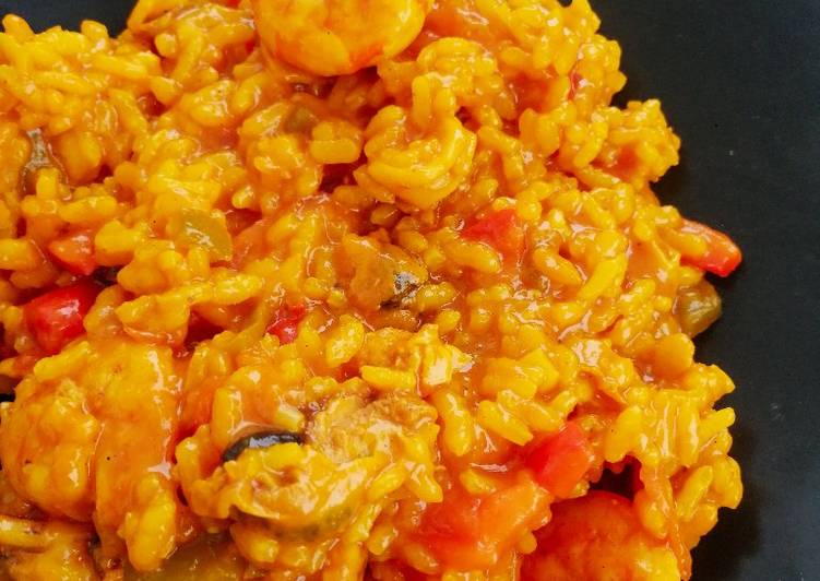 Arroz con marisco