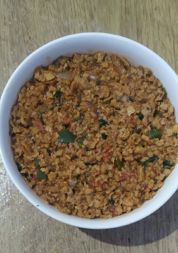 Una foto de Relleno simil carne
