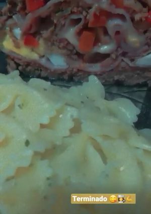 Una foto de Pan de carne al horno 😋💪