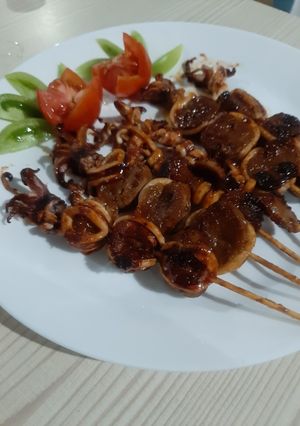 Foto resep Sate Cumi bakar ala Thailand
