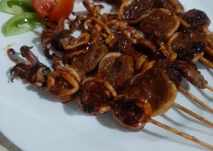 Resep Sate Cumi Bakar Ala Thailand Oleh Indah Novita Cookpad