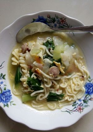 Foto resep Seblak sayur segar