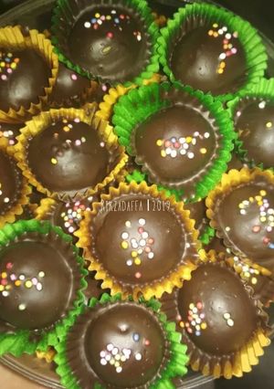Foto resep Kue Kering Bola-Bola Coklat No Mixer No Oven