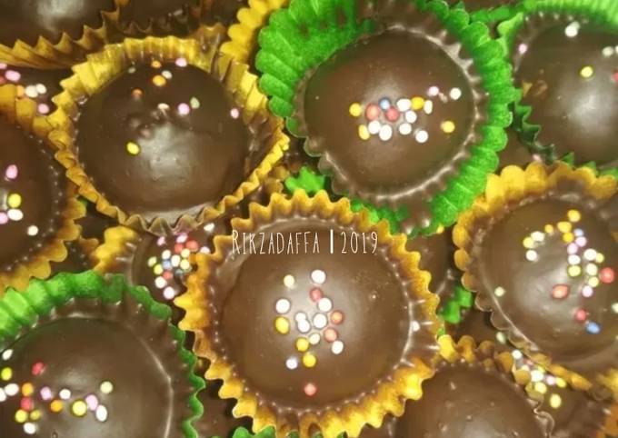 Resep Kue Kering Bola-Bola Coklat No Mixer No Oven, Bikin Ngiler