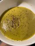 My first ever pea soup